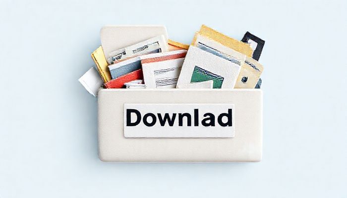 복잡한 다운로드 폴더 정리