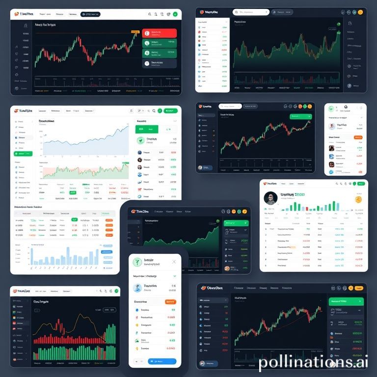 Screenshot of the Skilling crypto trading platform homepage, featuring a clean user interface with charts, market data, and various trading options for CFD contracts.