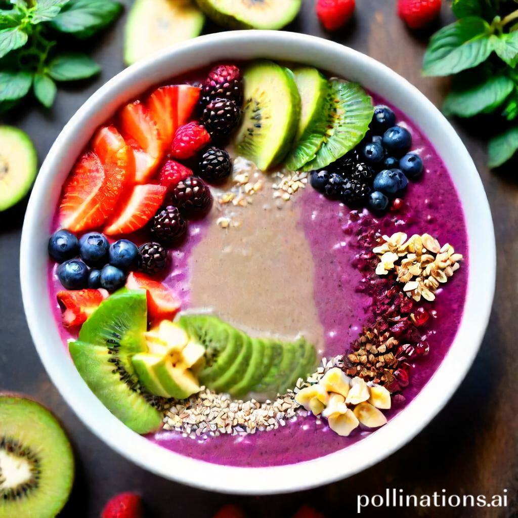 how many calories are in a smoothie bowl