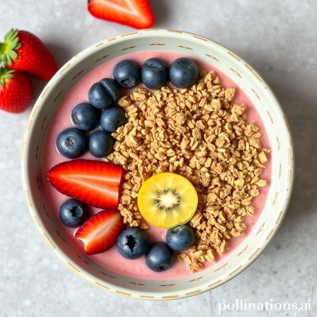 how many calories are in a smoothie bowl