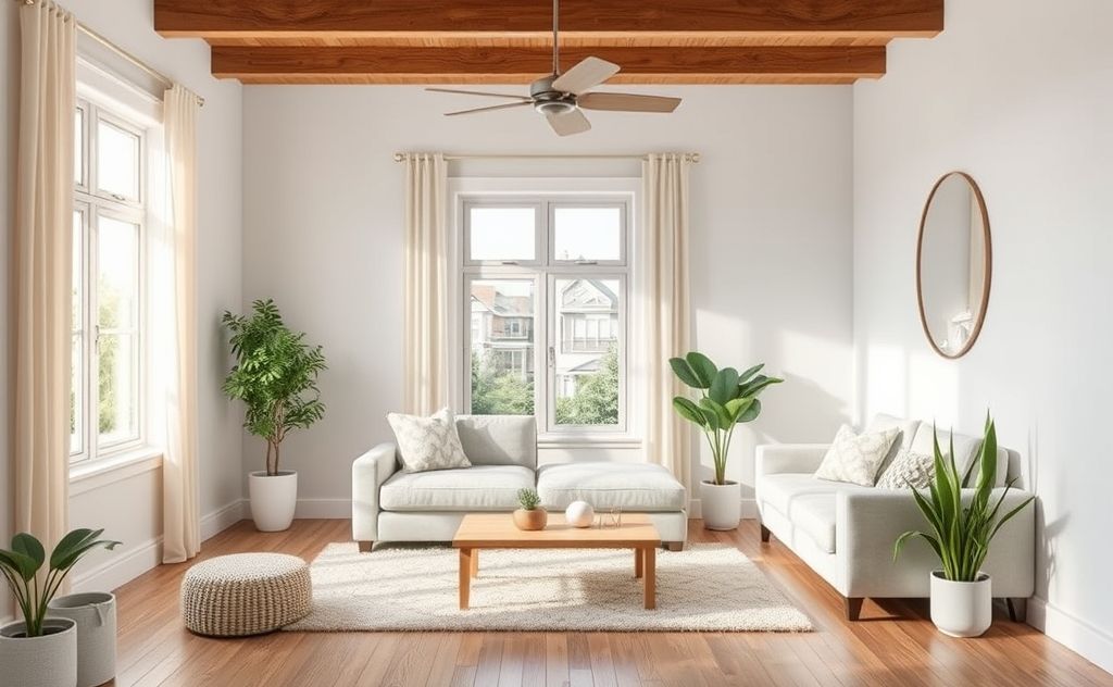 A comprehensive checklist for deep cleaning a house interior.