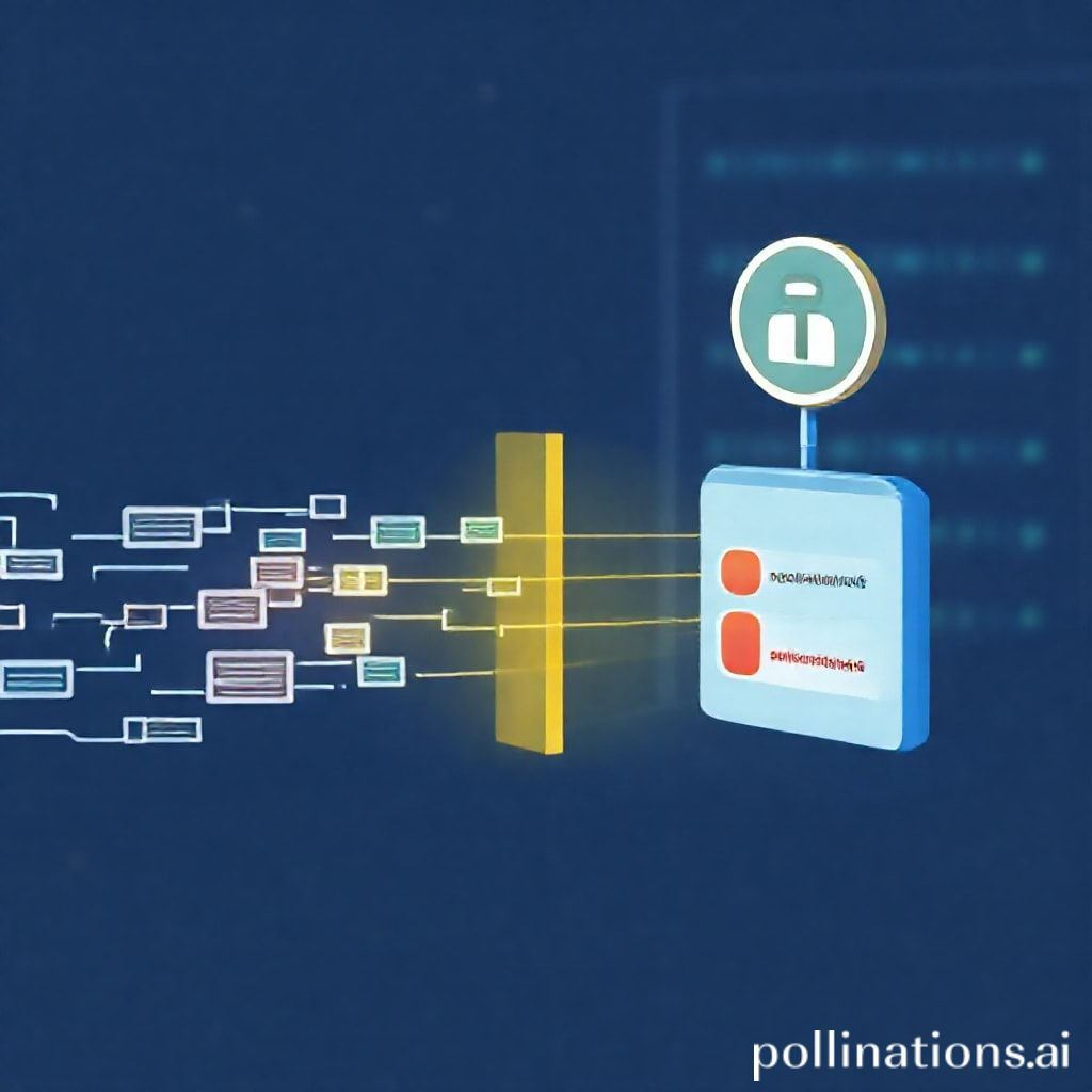 A conceptual image illustrating digital traffic control. On one side, a stream of data packets flows towards a digital gate or a traffic controller icon. The controller selectively allows some packets through, while others are depicted as being stopped, queued, or rejected, symbolizing both rate limiting and throttling. The background subtly suggests a server or API environment, emphasizing security and control. Colors should be modern and convey efficiency.
