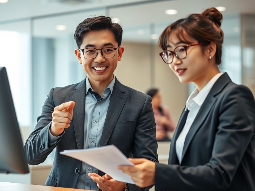 자신의 권리를 당당히 주장하여 혜택을 되찾는 모습