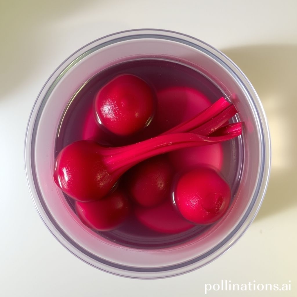 Properly soaking beetroot overnight for optimal results