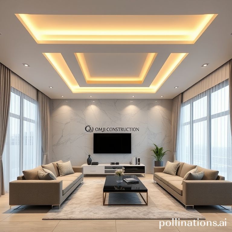 Multi-layered PoP Tray Ceiling