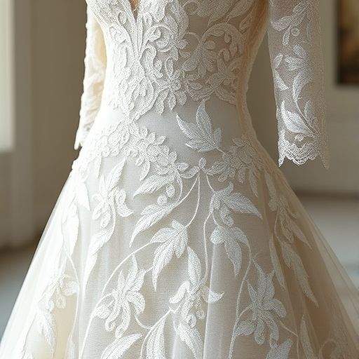 AI bridal gown