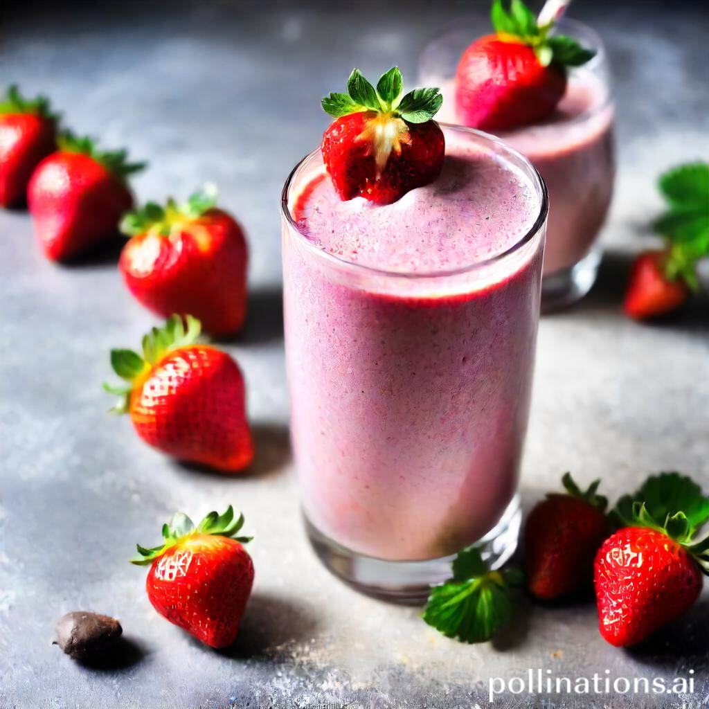 how to make a strawberry smoothie without banana