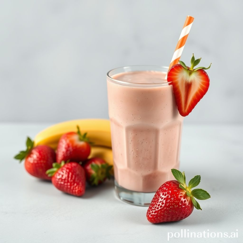 how to make a strawberry smoothie without banana