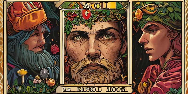 Tarot kartı 'The Fool' (Aptal) detayı