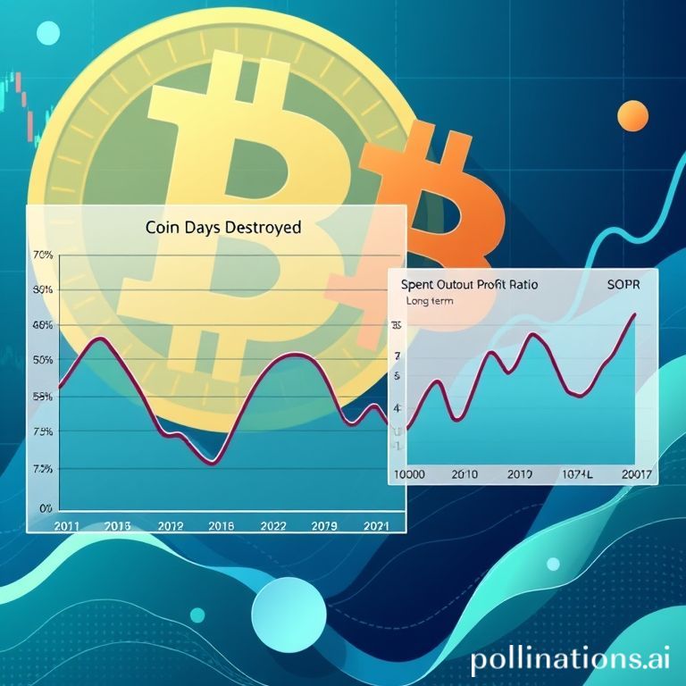 Detailed chart illustrating Bitcoin's Coin Days Destroyed (CDD) and Long-Term Holder SOPR metrics, signaling shifts in investor behavior.