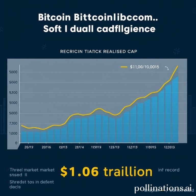 A chart illustrating Bitcoin's realized cap growth across multiple market cycles, highlighting unprecedented capital inflows.