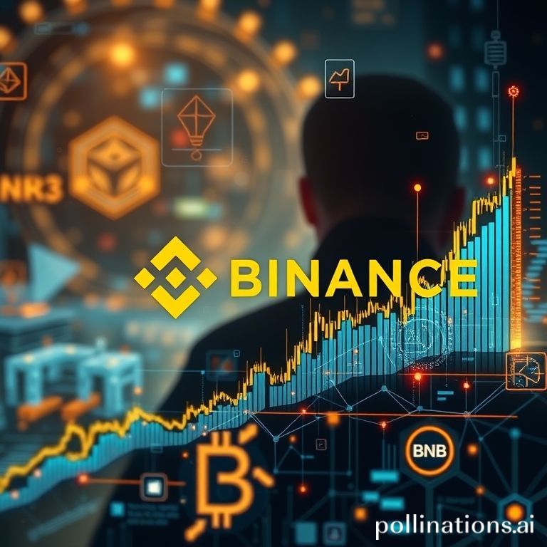 TradingView chart displaying Binance Coin (BNB) price with a strong uptrend, symbolizing market growth and digital asset performance.