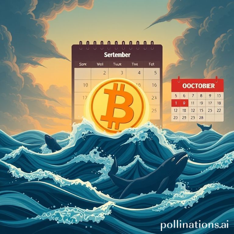 Bitcoin defending $108K support level amid whale selling, hinting at potential October recovery.