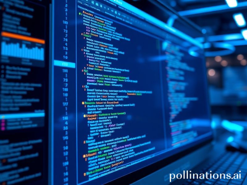 AI providing instant feedback on a line of code.