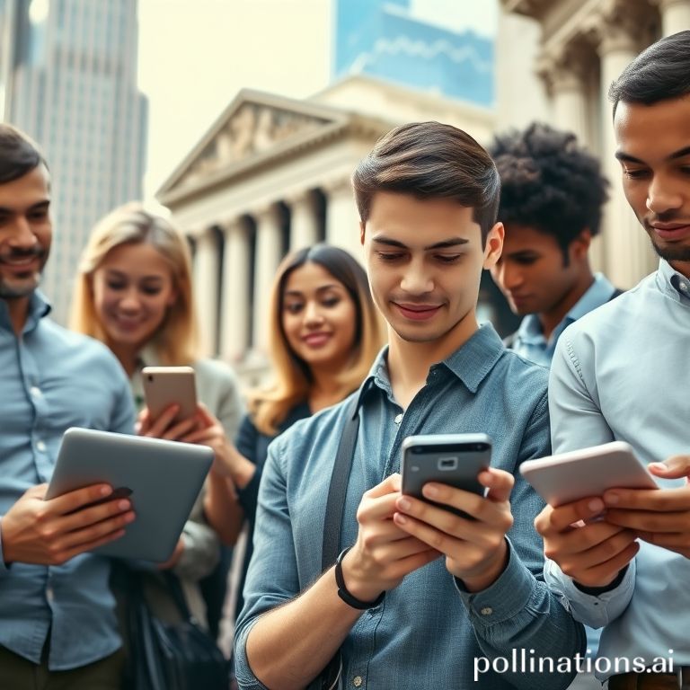A professional individual actively managing their investment portfolio on a mobile app, symbolizing modern wealth growth strategies in the US.