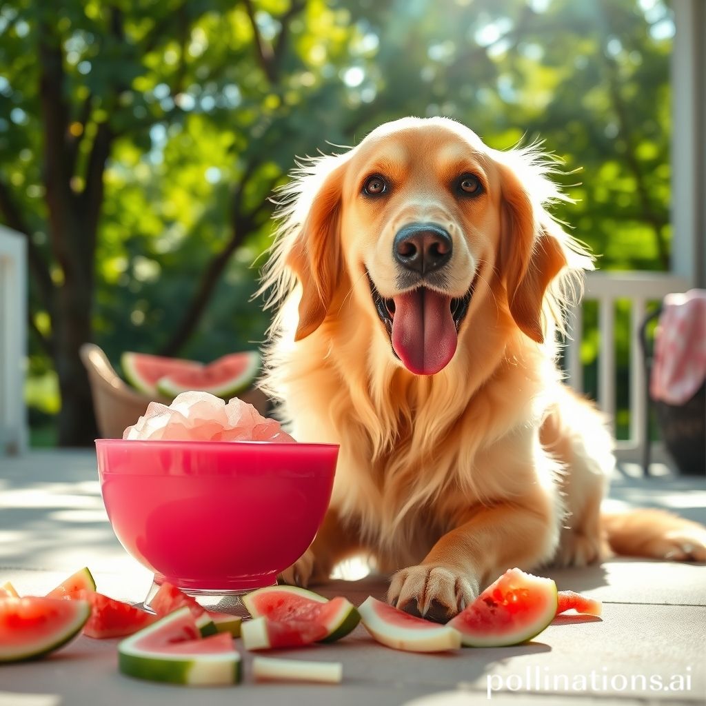 Can Dogs Have Watermelon Juice?