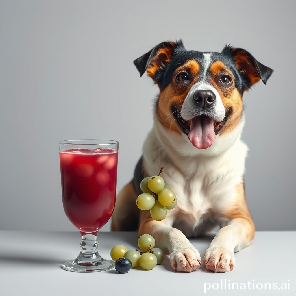 Risks of Grape Juice for Dogs