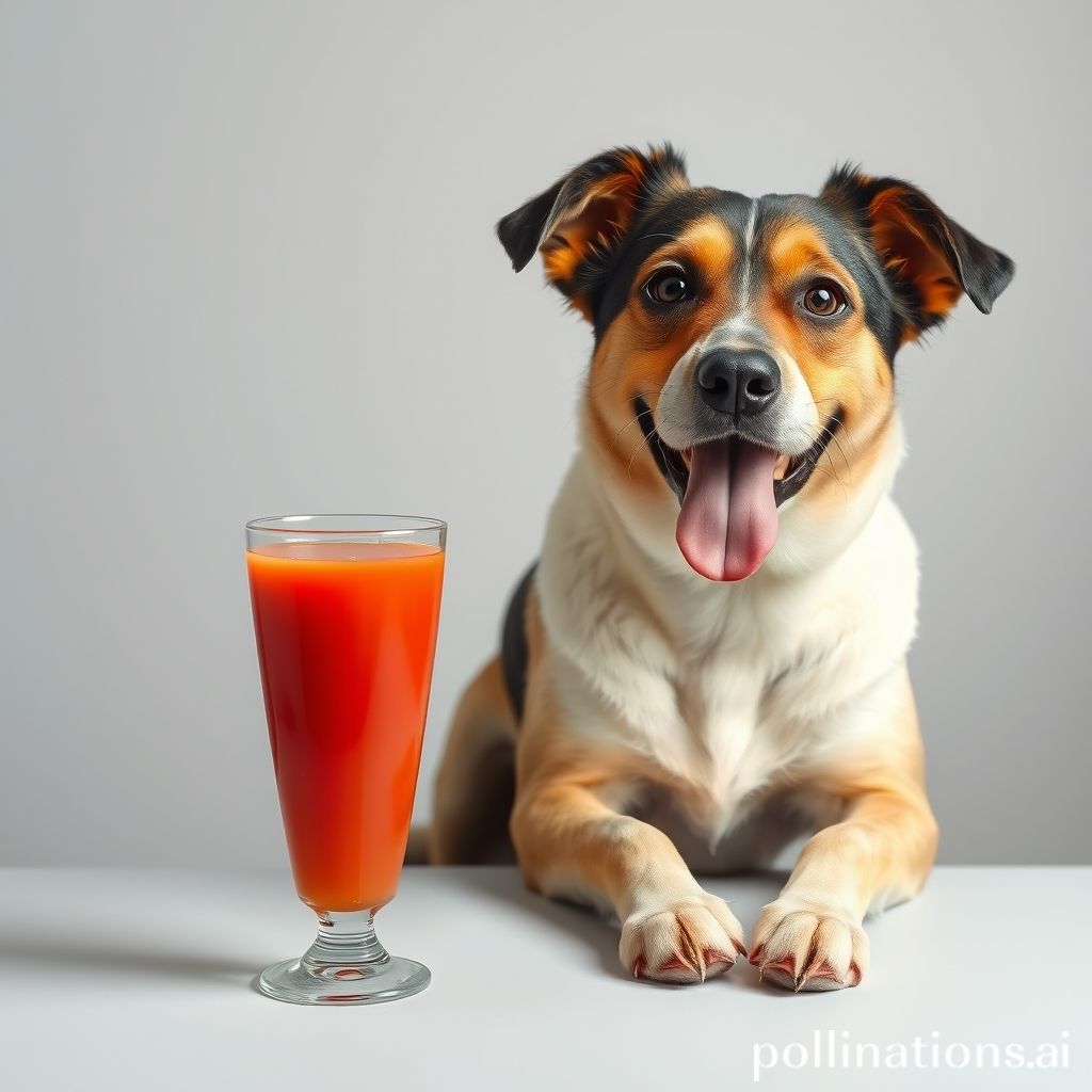 Can Dogs Have Tomato Juice?