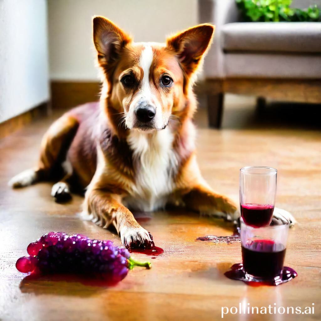 Is Grape Juice Toxic To Dogs?