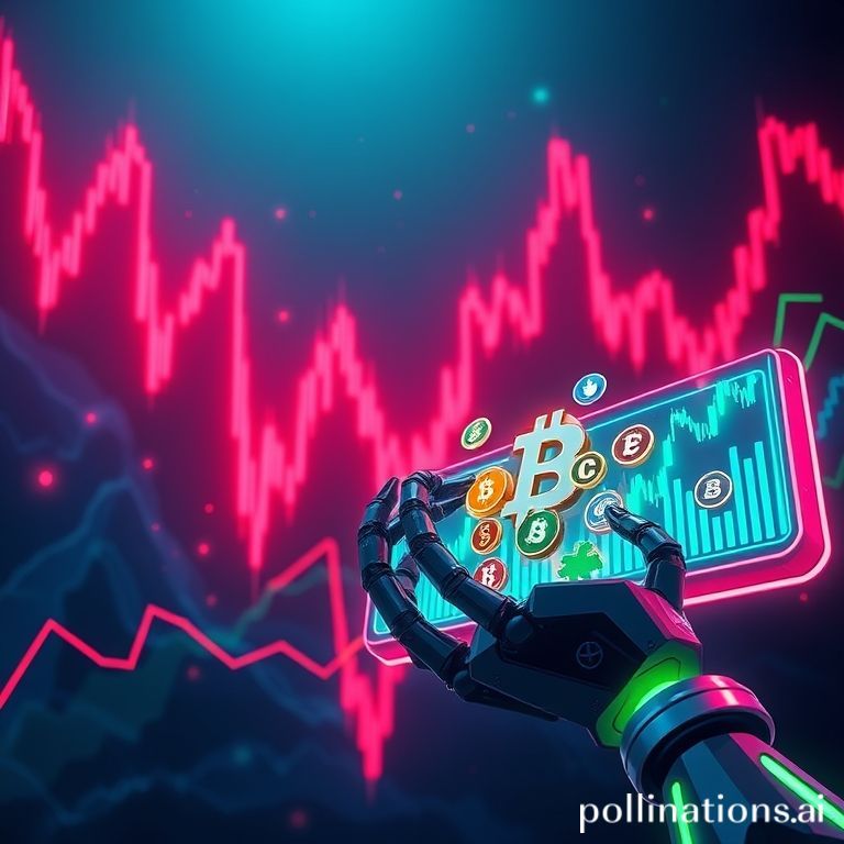 Dynamic illustration of crypto market volatility, depicting major asset dips and strategic diversification into new tokens for potential gains.