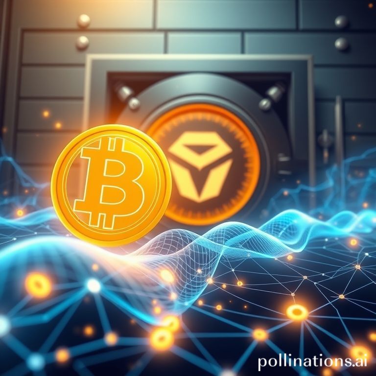 Bitcoin Hyper platform interface demonstrating fast transactions, staking, and DeFi capabilities built on Solana Virtual Machine.