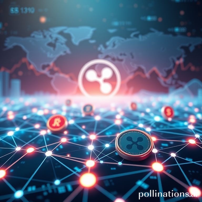An illustrative graphic depicting the interconnectedness of XRP, stablecoins, and CBDCs within a growing digital payment ecosystem, highlighting Ripple's role.