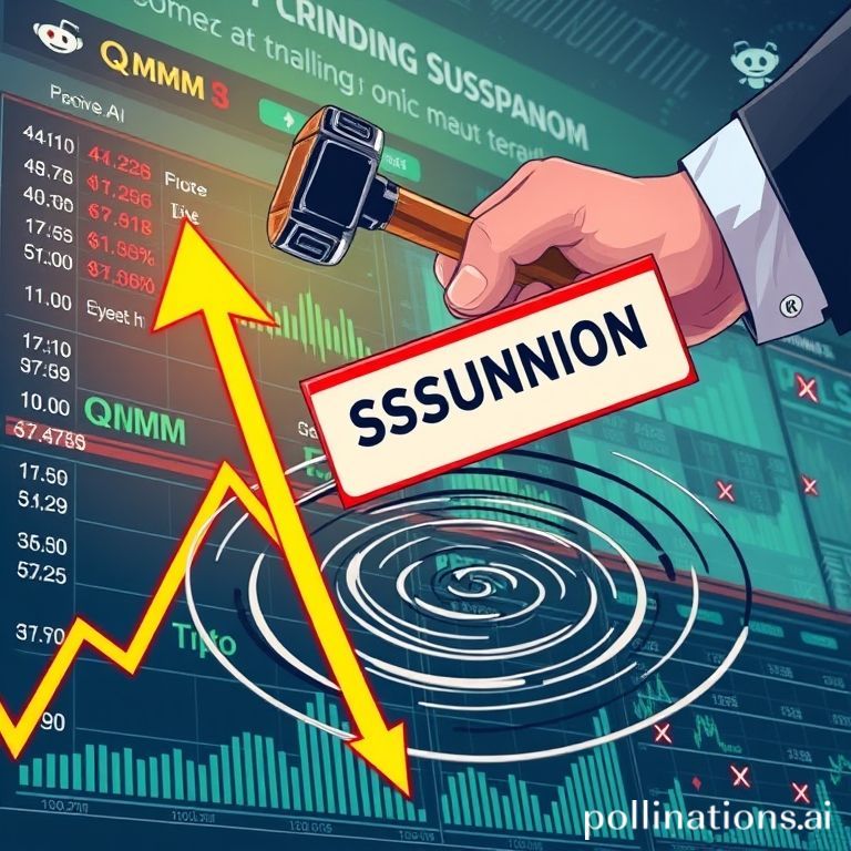SEC halts QMMM stock trading amid crypto pump allegations, signaling intense regulatory oversight on social media-driven market surges.