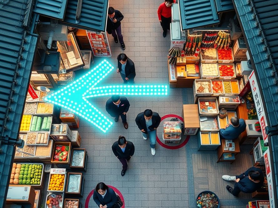 부산 국제시장과 깡통시장의 최적 쇼핑 루트.