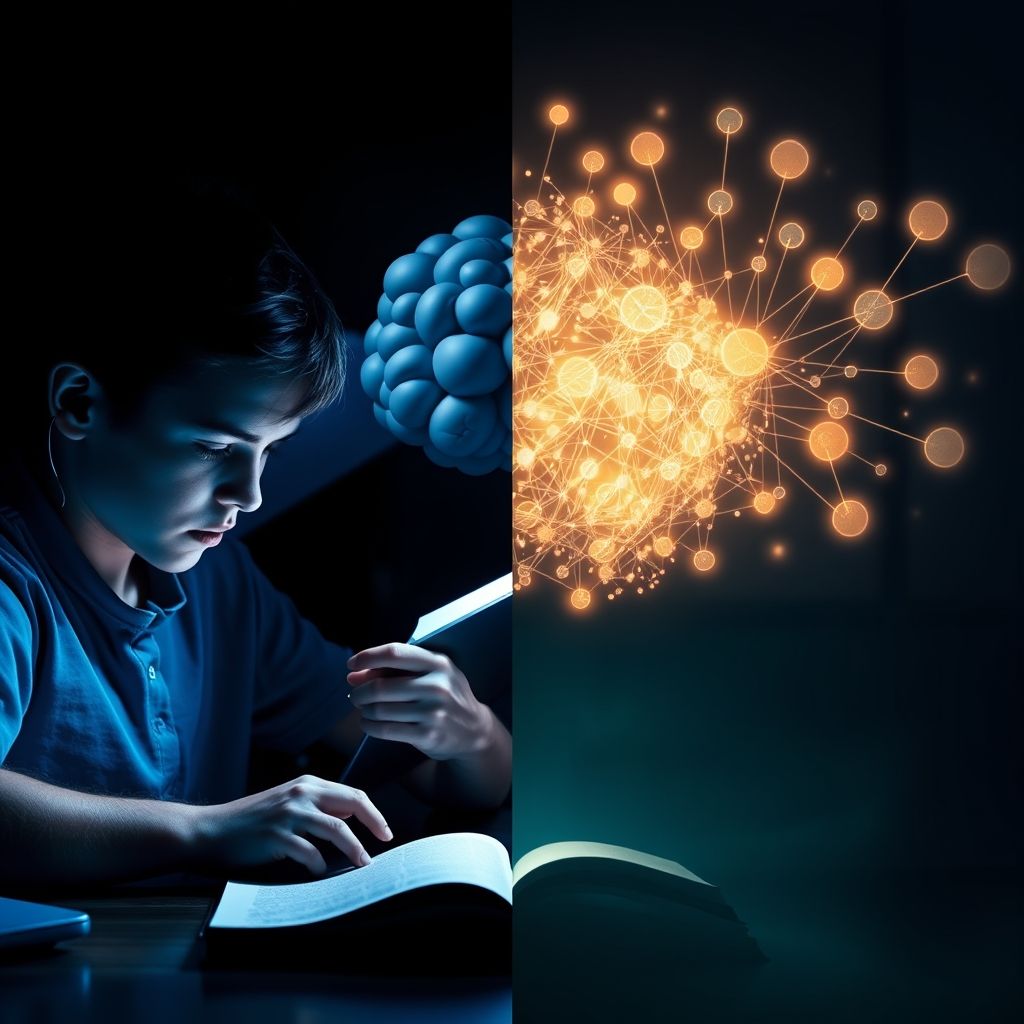 Focused and Diffuse Thinking Modes මොළයේ අවධානය යොමු කළ සහ විසිරුණු චින්තන ක්රම