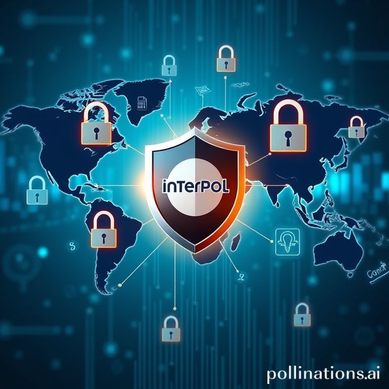 A visual summary of Interpol's HAECHI operation, detailing millions in recovered assets and blocked accounts globally.