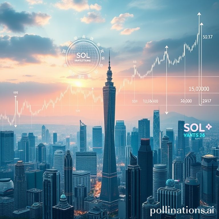Visualizing Solana's market trajectory and investor confidence following its significant treasury launch in South Korea.