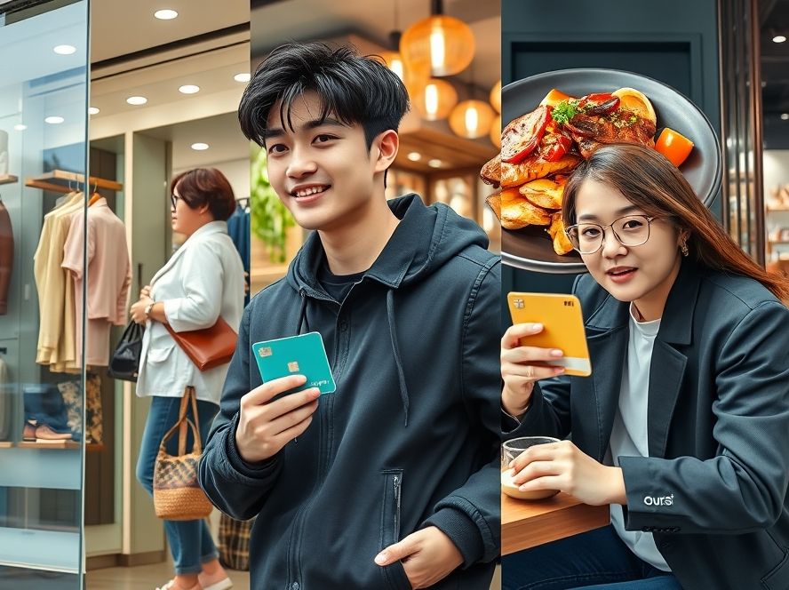 상생페이백으로 서면 핫플에서 다양한 경험을 즐기는 모습