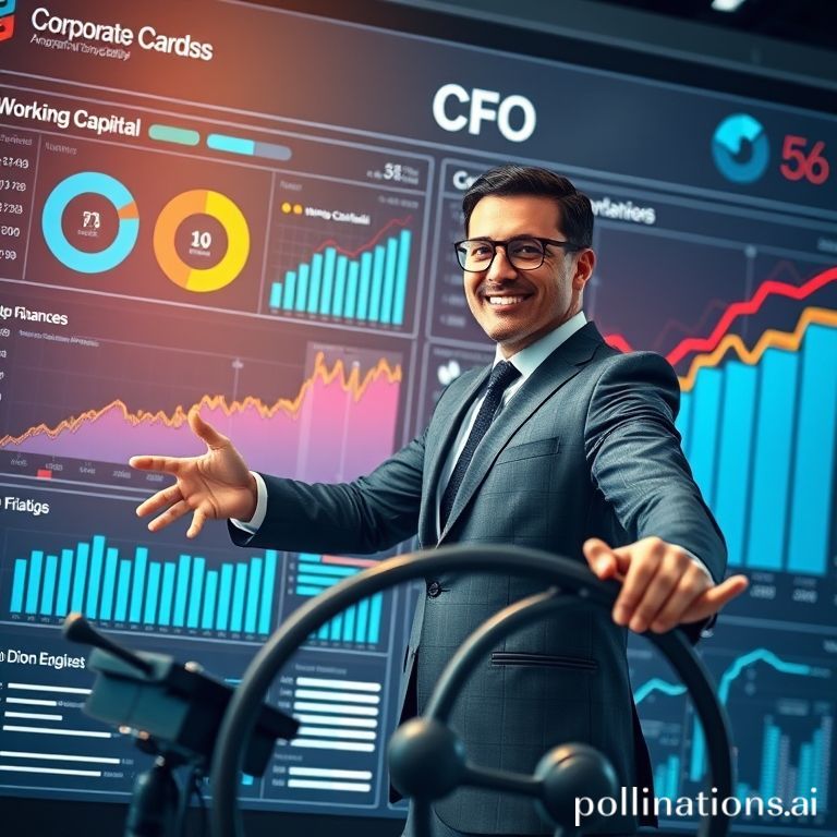 CFO leveraging digital tools, corporate cards, and AI to optimize working capital for business growth and resilience in a volatile market.