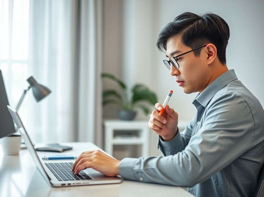 스마트폰으로 카드 혜택을 직접 확인하고 찾아내는 모습