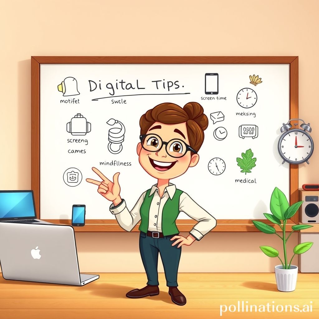 A friendly and wise cartoon teacher character is standing in front of a whiteboard filled with 
