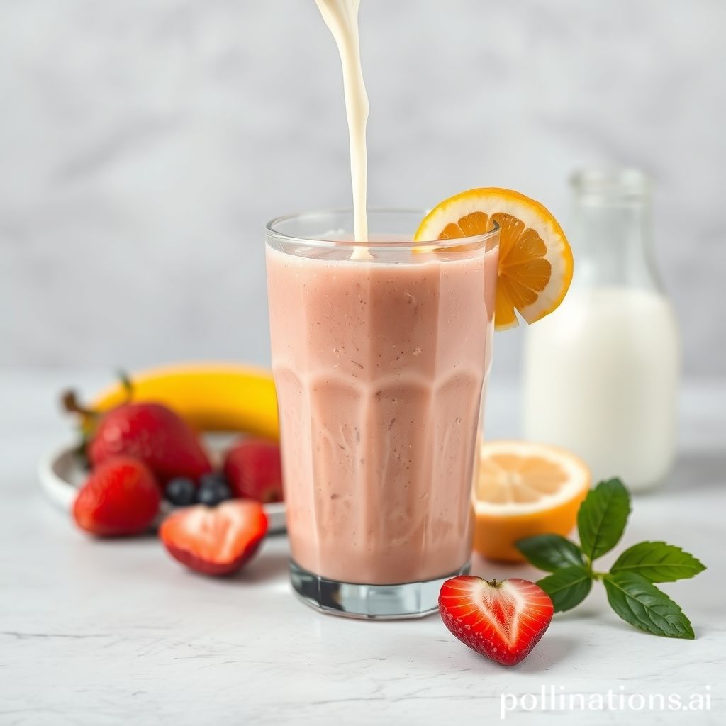 How To Make A Fruit Smoothie Without Milk?