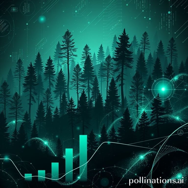 Abstract representation of Black Forest Labs, an AI image generation startup, amidst digital growth and a $4 billion valuation.
