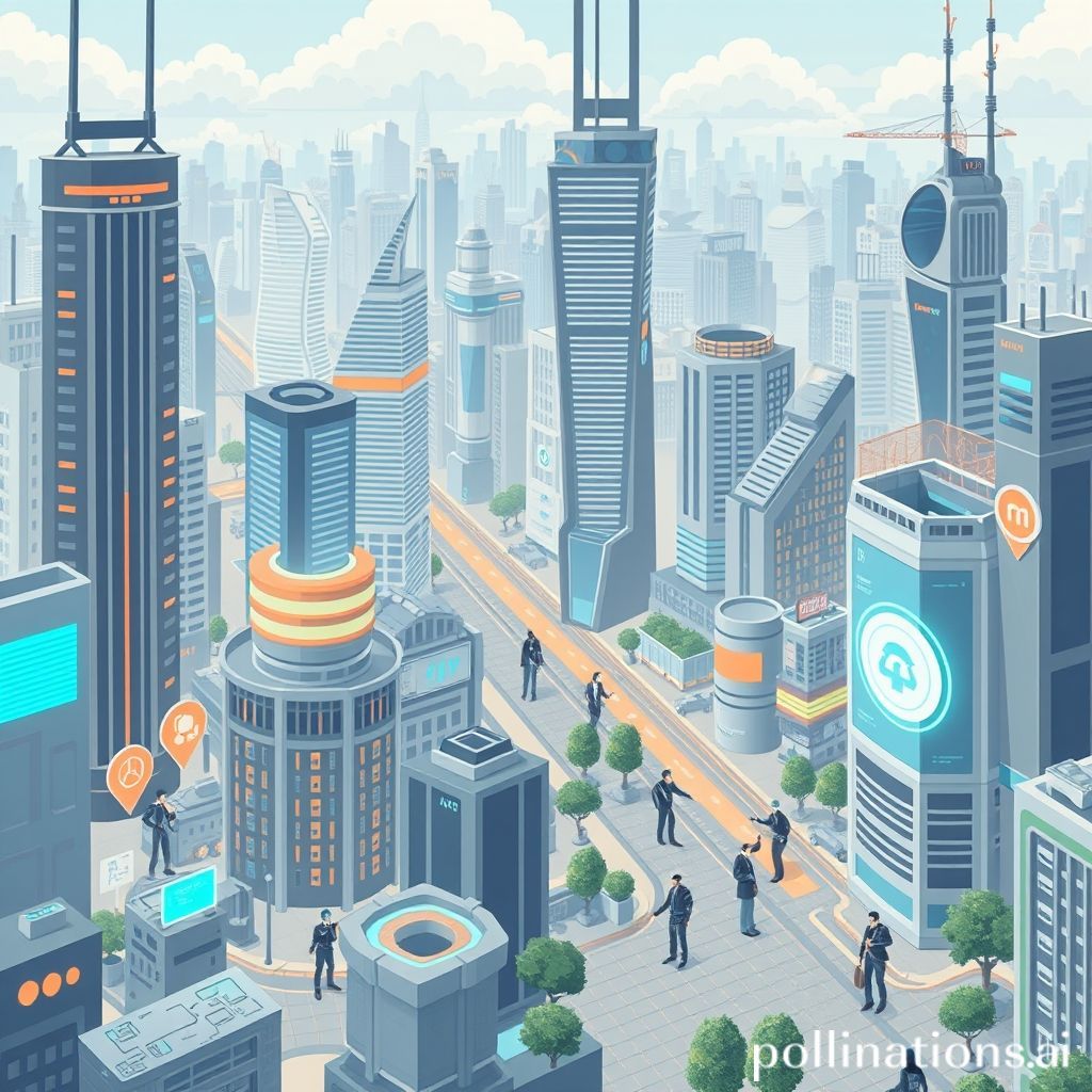 AI-driven e-commerce landscape showcasing intelligent agents automating purchases, enhancing customer experience, and transforming online retail.