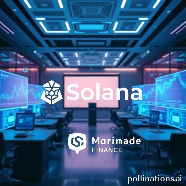 VisionSys AI's $2 billion Solana treasury plan in partnership with Marinade Finance, highlighting corporate crypto adoption.