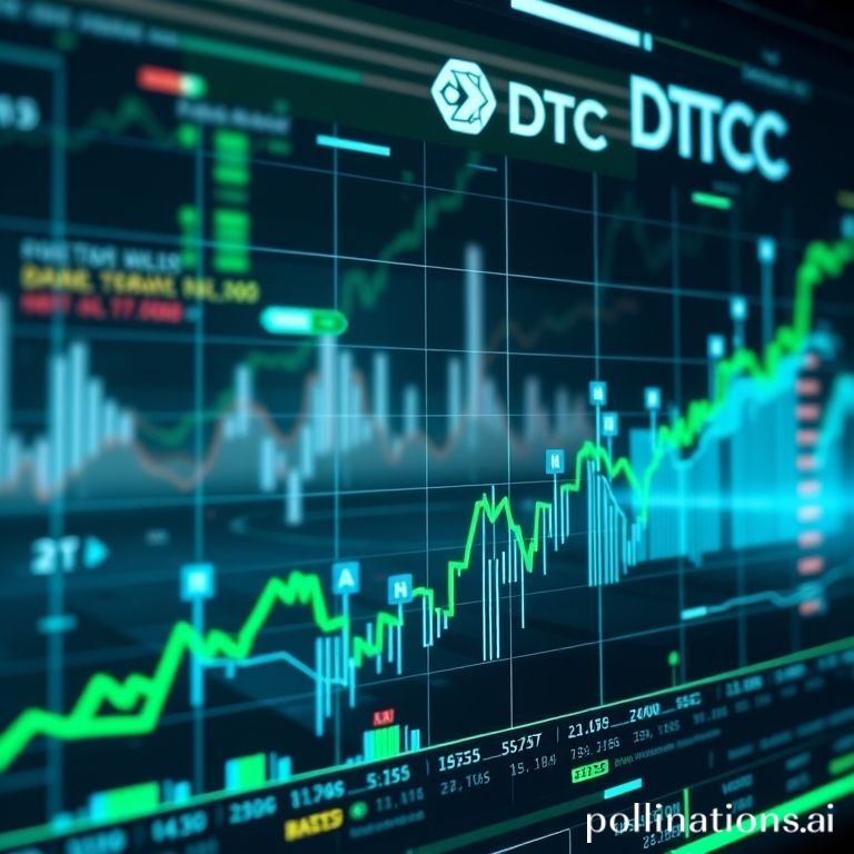 A detailed Dogecoin price chart from TradingView.com, showing market trends and fluctuations related to the ETF news.
