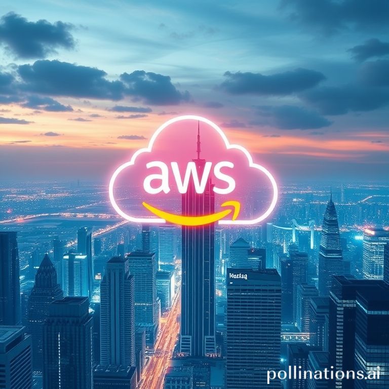 Digital visualization showing Nasdaq's Calypso infrastructure integrating seamlessly with AWS cloud, symbolizing advanced financial technology.