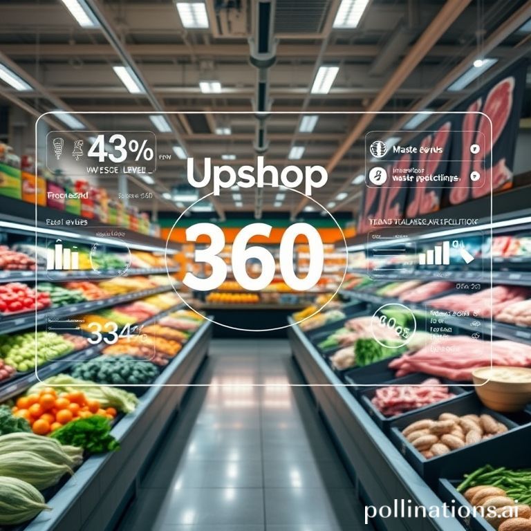 Upshop 360 AI-powered system optimizing grocery operations, minimizing waste, and boosting profitability.