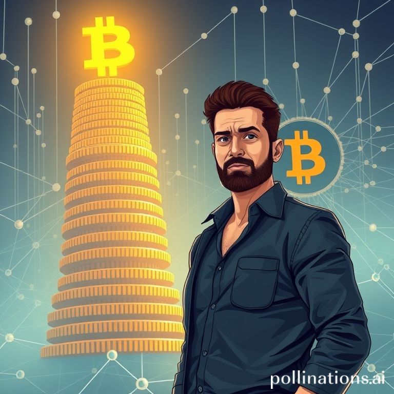 Michael Saylor announcing Strategy's significant Bitcoin holdings, emphasizing the company's ambitious $1 trillion BTC investment goal.