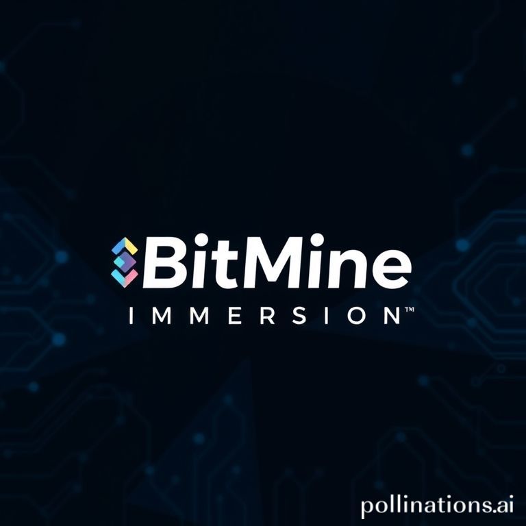 BitMine Immersion (BMNR) logo symbolizing substantial Ethereum and crypto holdings, reflecting its leading position in digital asset investment strategies.