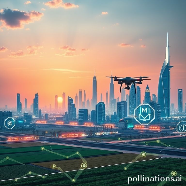 Artificial intelligence transforming Middle Eastern economies, powering smart cities, healthcare, agriculture, and fintech innovation.