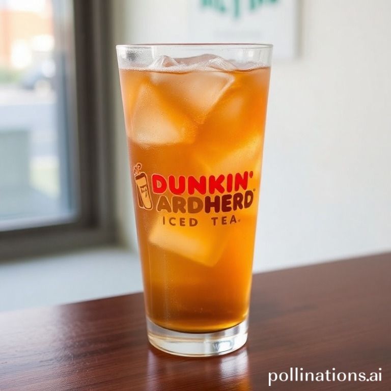 Iced Tea Delight: Refreshing and Flavorful Dunkin' Experience