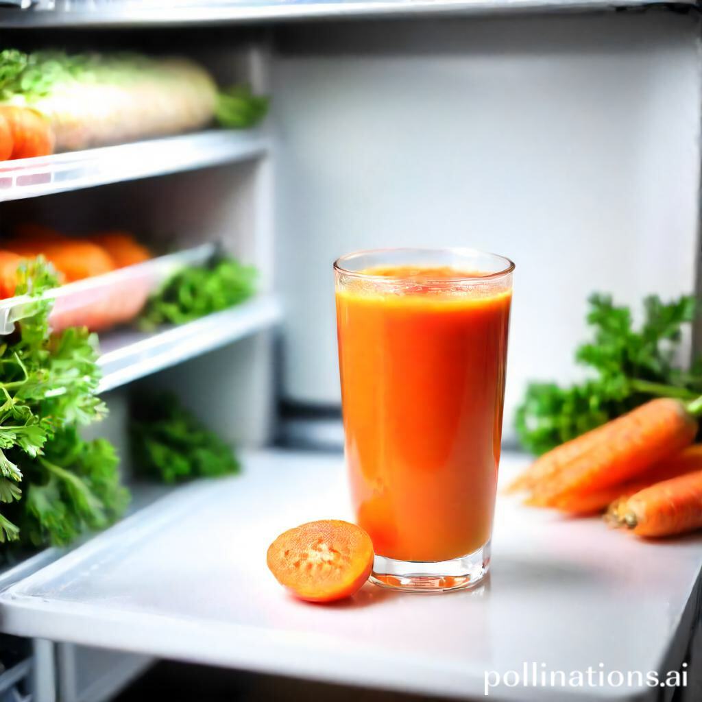 How Long Does Fresh Carrot Juice Last In The Fridge?