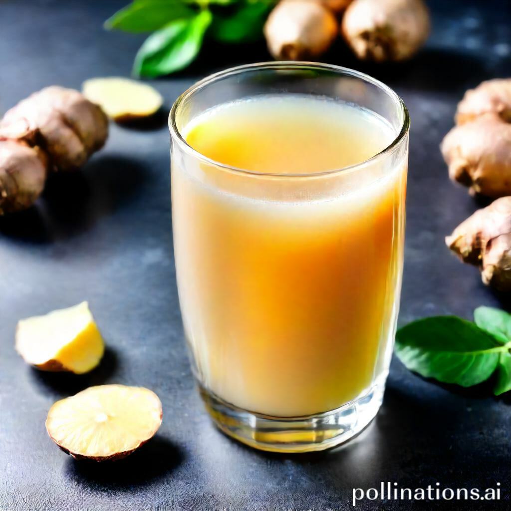 how to make fresh ginger juice