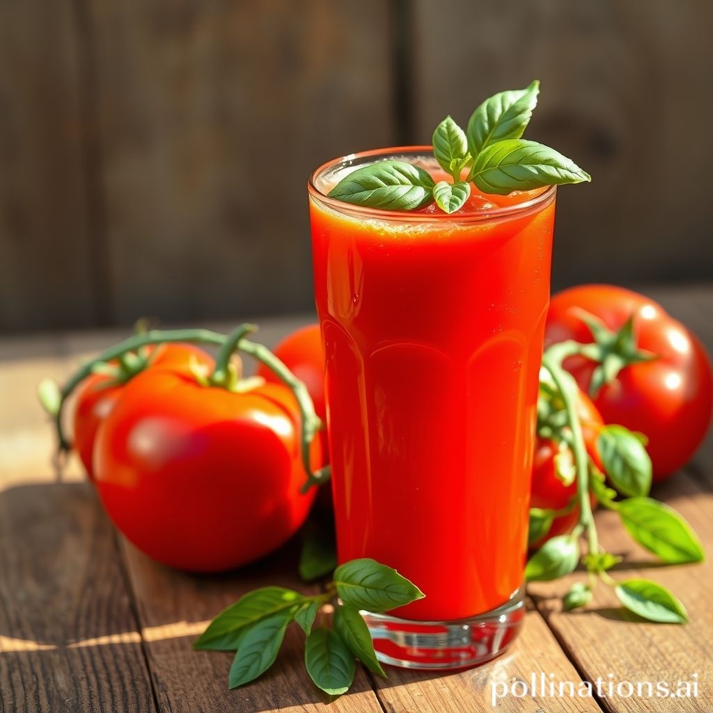 What To Do With Fresh Tomato Juice?