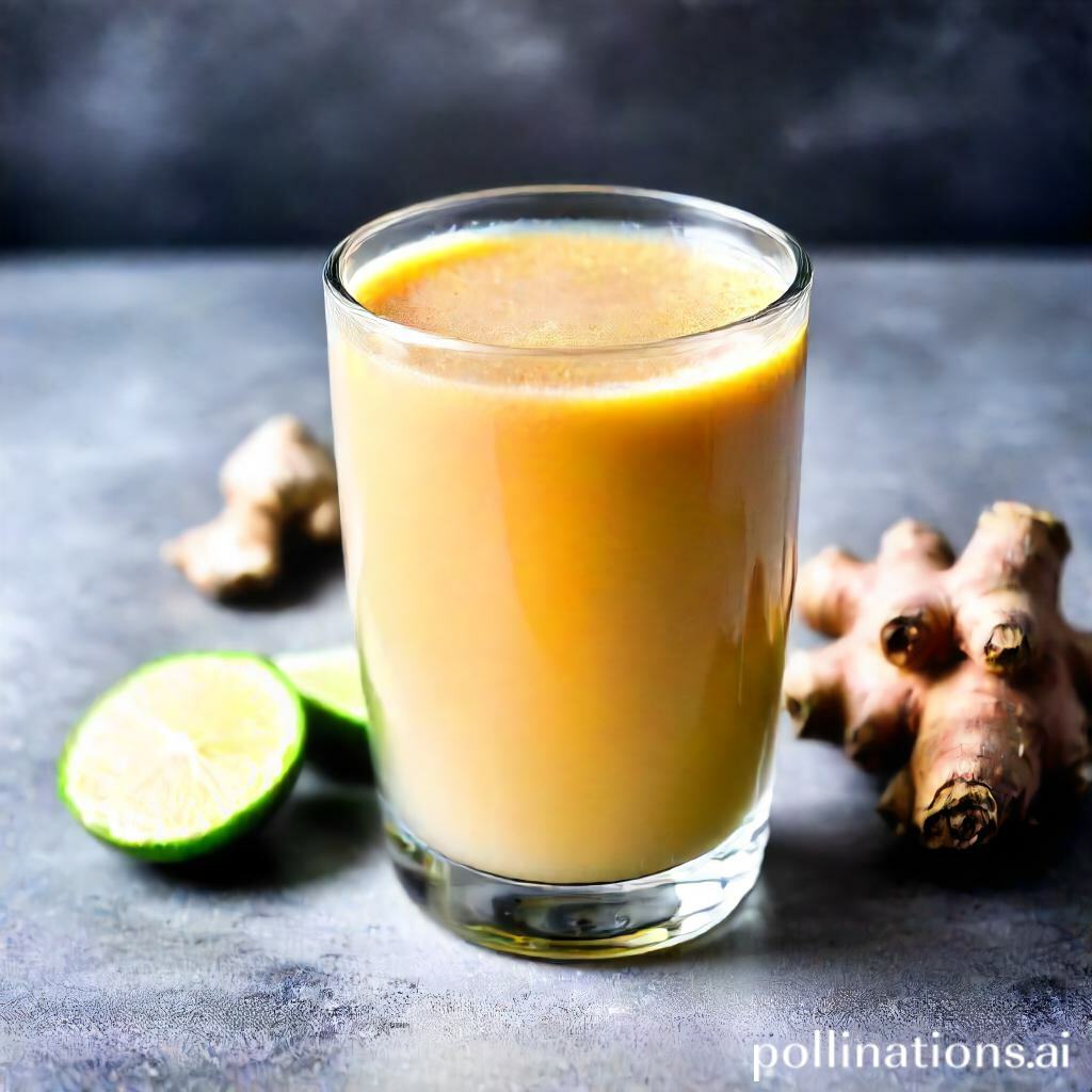 is it better to juice or blend ginger